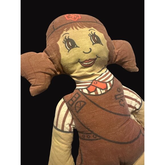 Brownies Scout Doll  Face & Pigtails 10" - Picture 2 of 7